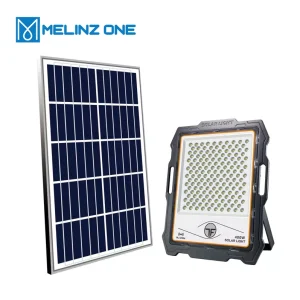 melinz one solar flood light