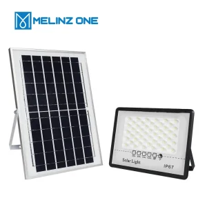 melinz one solar flood light kxmtxa