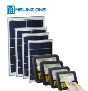 melinz one solar flood light