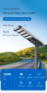 Melinz one integrated solar street light KJ01